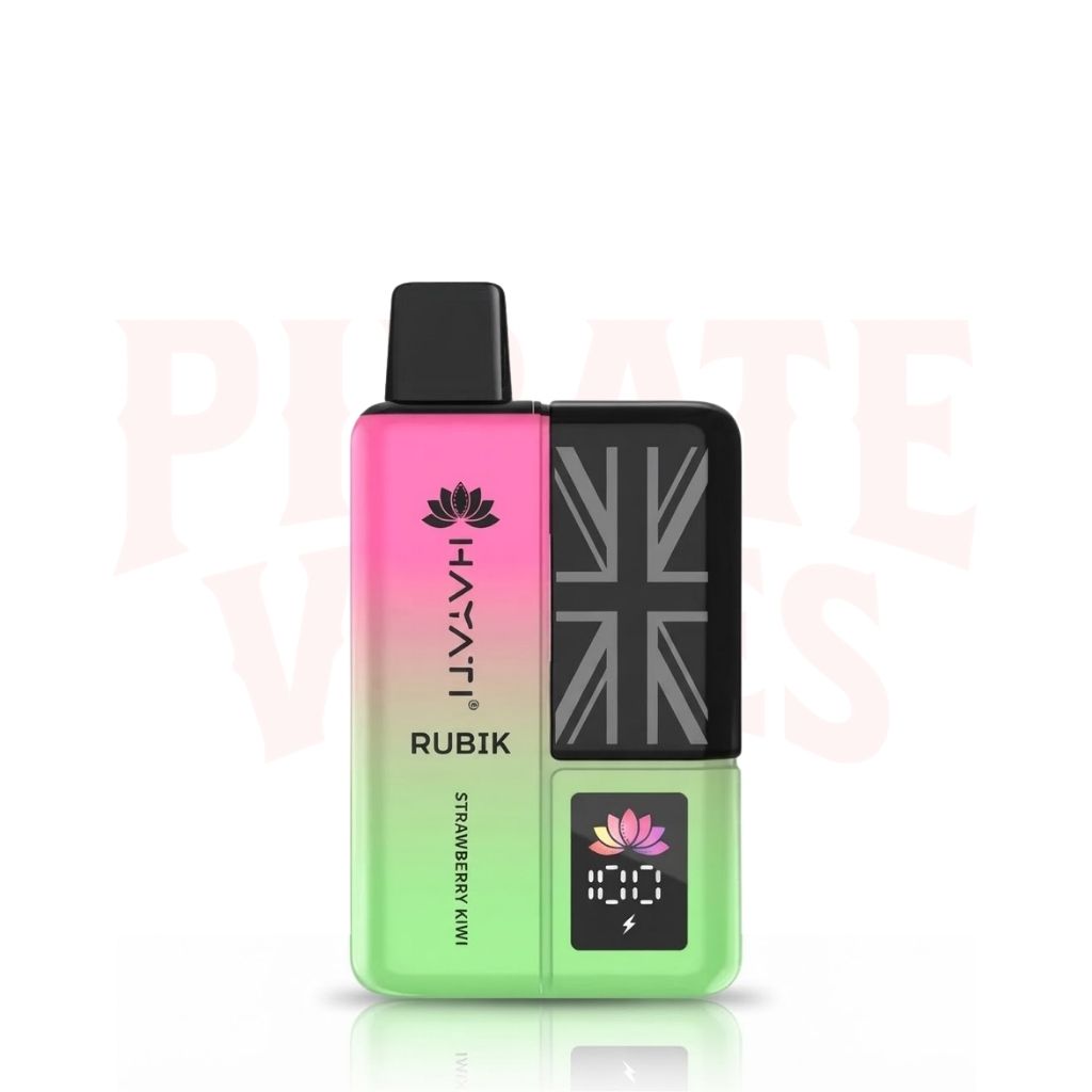 Strawberry Kiwi Hayati Rubik 7000 Puffs