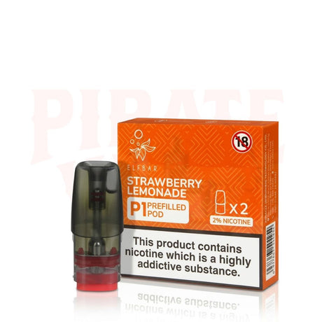 Strawberry Lemonade Elf Bar Mate P1 Prefilled Pods 