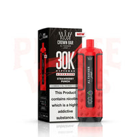 Strawberry Punch Al Fakher Crown Bar 30K Hypermax Kit