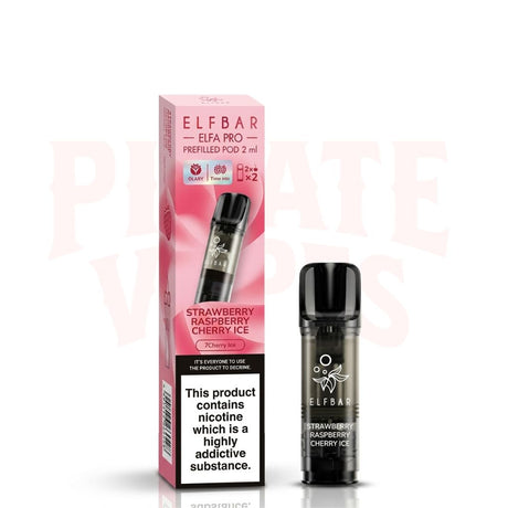 Strawberry Raspberry Cherry Ice Elf Bar Elfa Pro Prefilled Pods