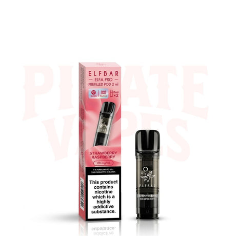 Strawberry Raspberry Elf Bar Elfa Pro Prefilled Pods