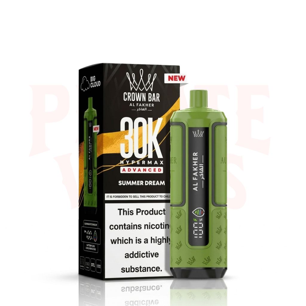 Summer Dream Al Fakher Crown Bar 30K Puff Hypermax Vape Kit