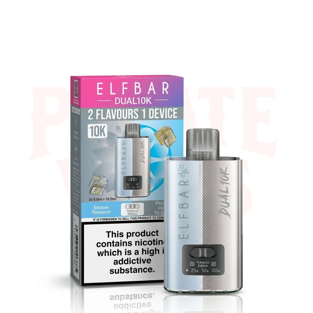 Tobacco Edition Elf Bar Dual 10K Puffs Prefilled Pod Kit