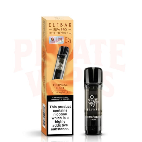 Tropical Fruit Elf Bar Elfa Pro Prefilled Pods