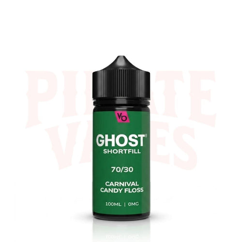 Vapes Bars Ghost 100ml 70/30 Shortfill E-Liquid