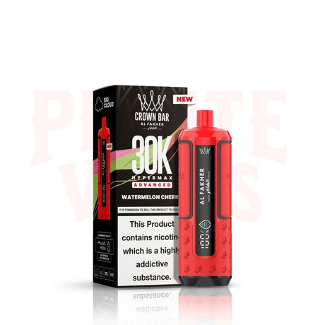 Watermelon Cherry Al Fakher Crown Bar 30K Hypermax Kit