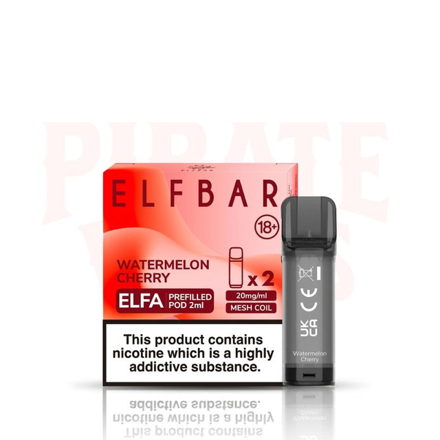 Watermelon Cherry Elf Bar Elfa Prefilled Pods