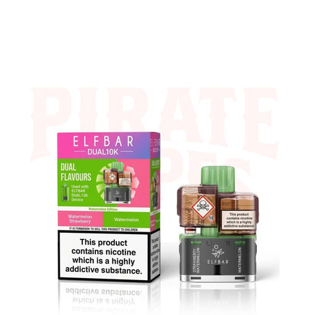 Watermelon Edition Elf Bar Dual 10K Refill Pods