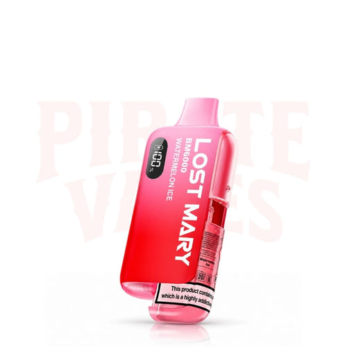 Watermelon Ice Lost Mary BM6000 Prefilled Pod Kit