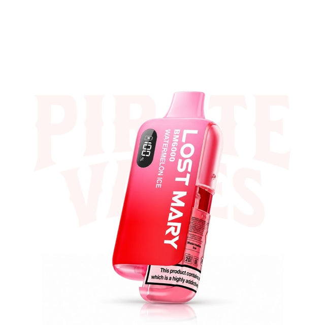 Watermelon Ice Lost Mary BM6000 Prefilled Pod Kit