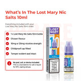 What's Inside the Lost Mary Nic Salts 10ml Box