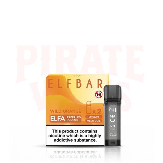 Wild Orange Elf Bar Elfa Pre-filled Pods