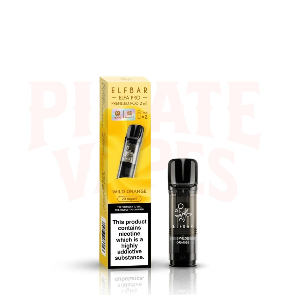 Wild Orange Elf Bar Elfa Pro Prefilled Pods