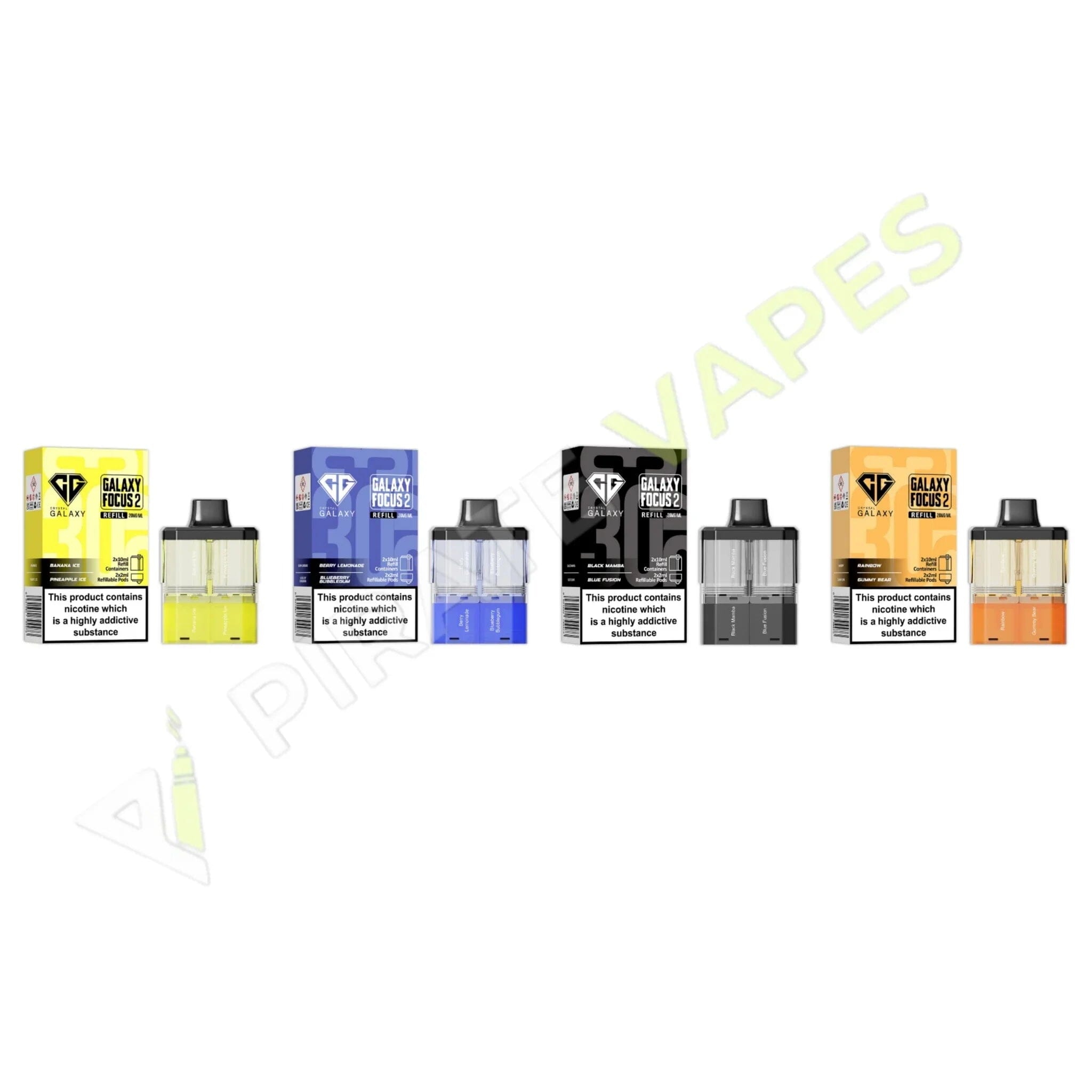 Crystal Galaxy Focus 2 30000 Replacement Pods