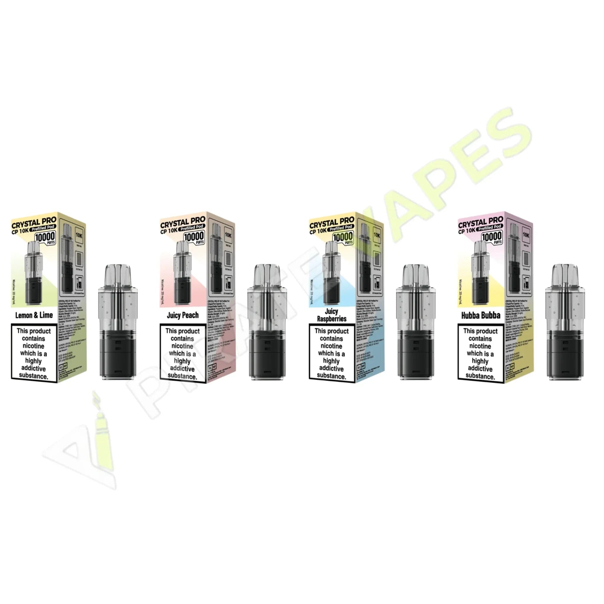 Crystal Pro CP 10K Prefilled Replacement Pods